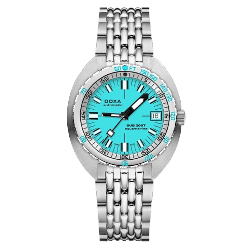 Мужские наручные часы DOXA SUB 200T AQUAMARINE ICONIC 804.10.241.10 купить по цене 65600 грн на сайте - THEWATCH