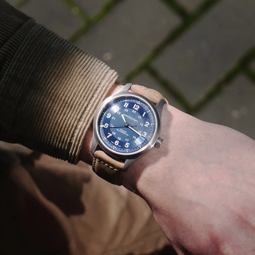 Чоловічий годинник HAMILTON KHAKI FIELD TITANIUM AUTO H70545540 купити за ціною 62060 грн на сайті - THEWATCH