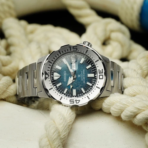 Чоловічий годинник SEIKO PROSPEX MONSTER SAVE THE OCEAN ANTARCTICA SRPH75K1 купити за ціною 28600 грн на сайті - THEWATCH