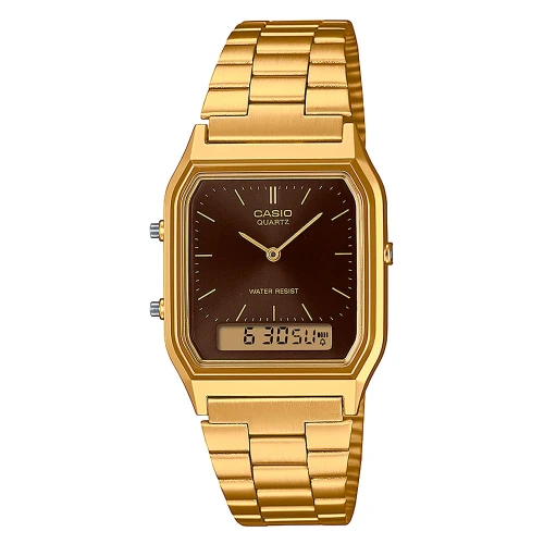 Чоловічий годинник CASIO VINTAGE EDGY AQ-230GA-5AMQYES купити за ціною 5230 грн на сайті - THEWATCH