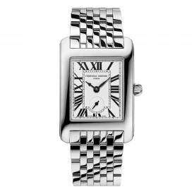 Женские наручные часы FREDERIQUE CONSTANT CLASSICS CARRÉE SMALL SECONDS FC-235S2C6B купить по цене 59070 грн на сайте - THEWATCH