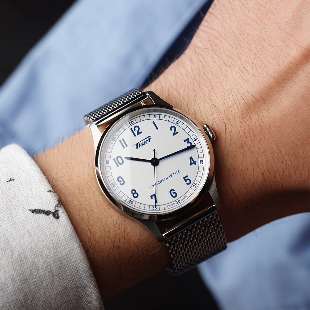 Чоловічий годинник TISSOT HERITAGE 1938 AUTOMATIC COSC T142.464.16