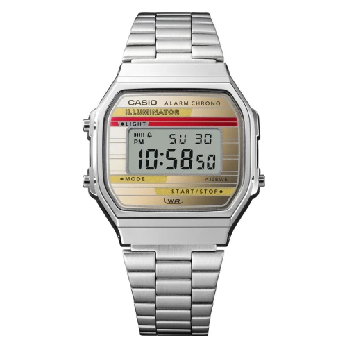 Чоловічий годинник CASIO VINTAGE ICONIC A168WEHA-9AEF купити за ціною 3710 грн на сайті - THEWATCH