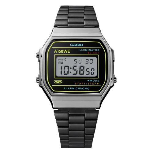 Чоловічий годинник CASIO VINTAGE ICONIC A168WEHB-1AEF купити за ціною 5230 грн на сайті - THEWATCH