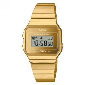 Чоловічий годинник CASIO VINTAGE ICONIC A700WEVG-9AEF купити за ціною 5230 грн на сайті - THEWATCH