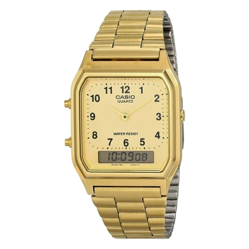 Чоловічий годинник CASIO RETRO AQ-230GA-9BMQ купити за ціною 5230 грн на сайті - THEWATCH