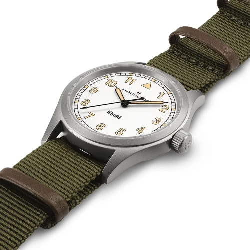 Чоловічий годинник HAMILTON KHAKI FIELD QUARTZ 38MM H69401910 купити за ціною 23390 грн на сайті - THEWATCH