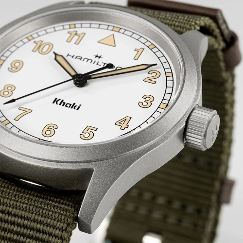 Чоловічий годинник HAMILTON KHAKI FIELD QUARTZ 38MM H69401910 купити за ціною 23390 грн на сайті - THEWATCH