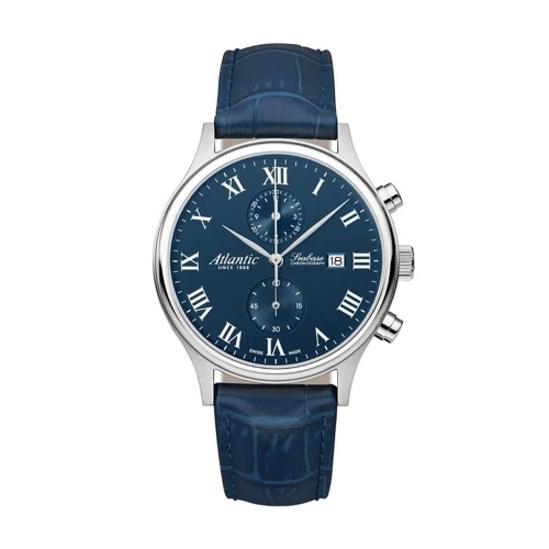 Чоловічий годинник ATLANTIC SEABASE CHRONOGRAPH 64452.41.58 купити за ціною 16460 грн на сайті - THEWATCH