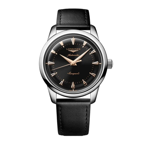 Чоловічий годинник LONGINES CONQUEST HERITAGE L1.650.4.52.2 купити за ціною 134090 грн на сайті - THEWATCH