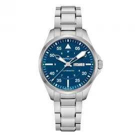Чоловічий годинник HAMILTON KHAKI AVIATION PILOT DAY DATE AUTO H64635140 купити за ціною 62060 грн на сайті - THEWATCH