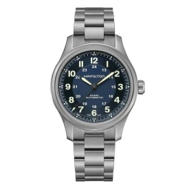 Мужские наручные часы HAMILTON KHAKI FIELD TITANIUM AUTO H70545140 купить по цене 71410 грн на сайте - THEWATCH