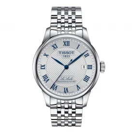 Мужские наручные часы TISSOT LE LOCLE POWERMATIC 80 20TH ANNIVERSARY T006.407.11.033.03 купить по цене 41500 грн на сайте - THEWATCH
