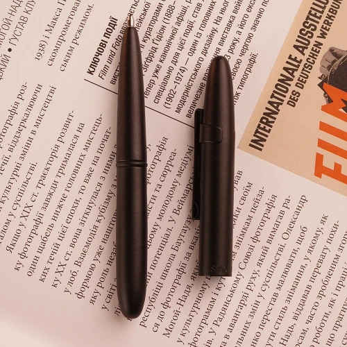 Ручка Fisher Space Pen Bullet Matte Black With Clip купить по цене 2345 грн на сайте - THEWATCH