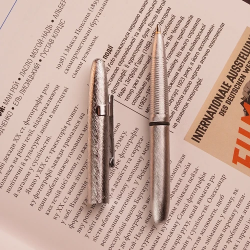 Ручка Fisher Space Pen Bullet Matte Chrome With Clip купити за ціною 2445 грн на сайті - THEWATCH