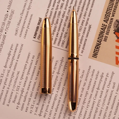 Ручка Fisher Space Pen Bullet Lacquered Brass купити за ціною 2595 грн на сайті - THEWATCH