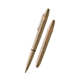 Ручка Fisher Space Pen Bullet Lacquered Brass With Gold Clip купити за ціною 2845 грн на сайті - THEWATCH