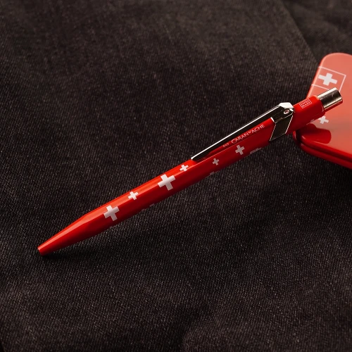 Ручка Caran d'Ache 849 TOTALLY SWISS + box купити за ціною 2595 грн на сайті - THEWATCH