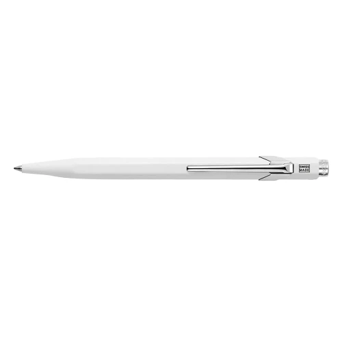 Ручка Caran d'Ache 849 POPLINE White + box купити за ціною 1845 грн на сайті - THEWATCH