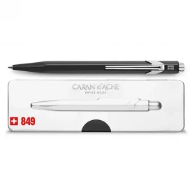 Ручка Caran d'Ache 849 POPLINE Black + box купити за ціною 1845 грн на сайті - THEWATCH