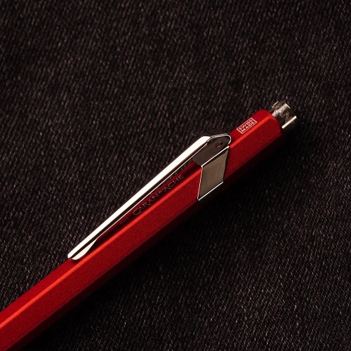 Ручка Caran d'Ache 849 COLORMAT-X Red купити за ціною 2195 грн на сайті - THEWATCH