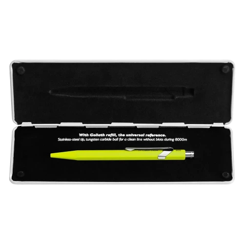 Ручка Caran d'Ache 849 FLUO Yellow + box купити за ціною 1845 грн на сайті - THEWATCH