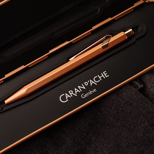 Ручка Caran d'Ache 849 Brut Rosé PREMIUM + box купити за ціною 2995 грн на сайті - THEWATCH