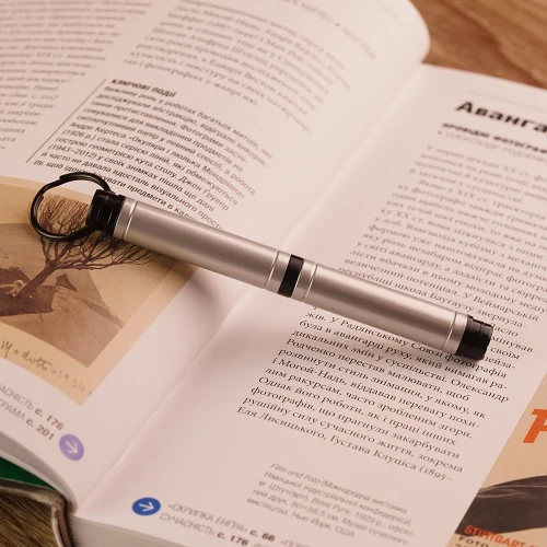Ручка-брелок Fisher Space Pen Backpacker Clear купити за ціною 2445 грн на сайті - THEWATCH