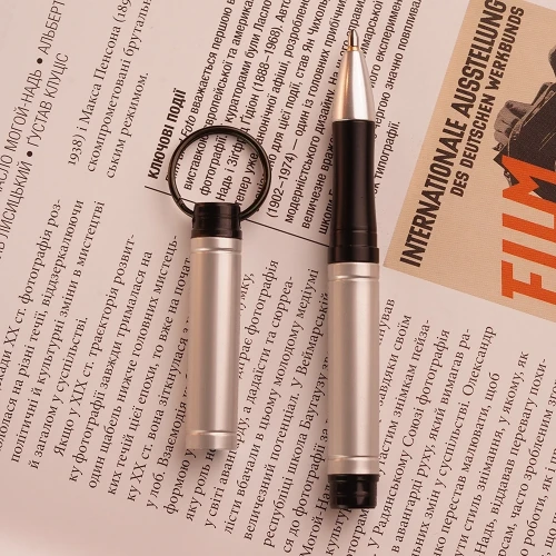 Ручка-брелок Fisher Space Pen Backpacker Clear купити за ціною 2445 грн на сайті - THEWATCH
