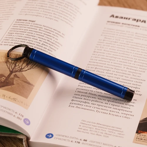 Ручка-брелок Fisher Space Pen Backpacker Blue купити за ціною 2445 грн на сайті - THEWATCH