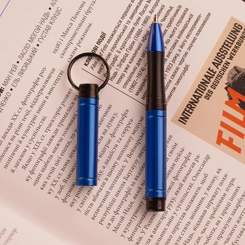 Ручка-брелок Fisher Space Pen Backpacker Blue купити за ціною 2445 грн на сайті - THEWATCH