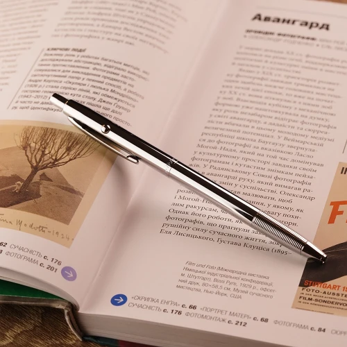 Ручка Fisher Space Pen Shuttle Chrome купити за ціною 4445 грн на сайті - THEWATCH