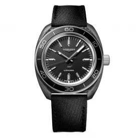 Мужские наручные часы LONGINES ULTRA-CHRON CARBON L2.839.4.52.2 купить по цене 299940 грн на сайте - THEWATCH