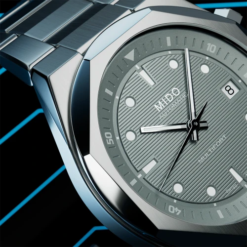 Чоловічий годинник MIDO MULTIFORT 8 TWO CROWNS M047.507.11.081.00 купити за ціною 71730 грн на сайті - THEWATCH