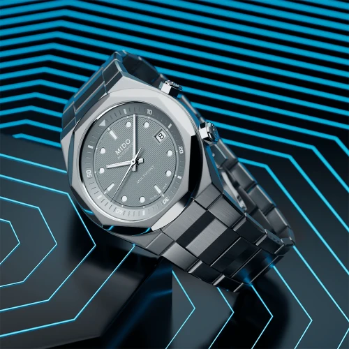 Чоловічий годинник MIDO MULTIFORT 8 TWO CROWNS M047.507.11.081.00 купити за ціною 71730 грн на сайті - THEWATCH