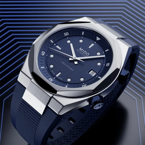 Чоловічий годинник MIDO MULTIFORT 8 TWO CROWNS M047.507.17.041.00 купити за ціною 69850 грн на сайті - THEWATCH