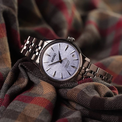 Жіночий годинник SEIKO PRESAGE COCKTAIL TIME FROZEN SKYDIVING SRPL61J1 купити за ціною 30700 грн на сайті - THEWATCH