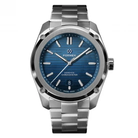 Чоловічий годинник FORMEX ESSENCE AUTOMATIC COSC "BLUE" 41MM 0334.1.6631.100 купити за ціною 97000 грн на сайті - THEWATCH
