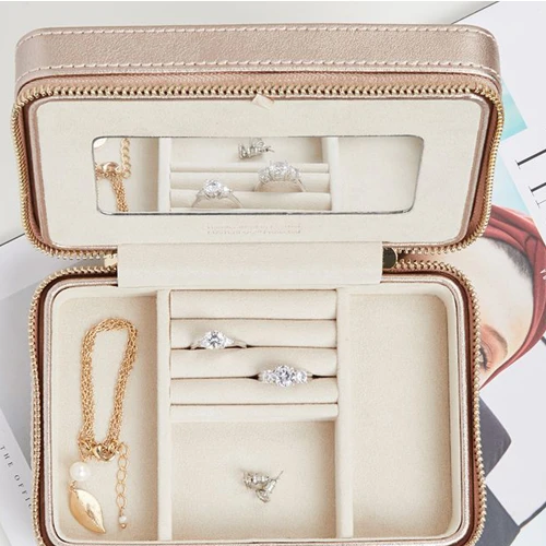 Кейс Wolf Palermo Zip Case Rose Gold 213616 купити за ціною 12900 грн на сайті - THEWATCH