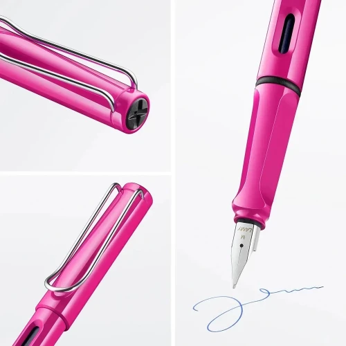 Чорнильна ручка LAMY Safari Pink 4000103 купити за ціною 1445 грн на сайті - THEWATCH