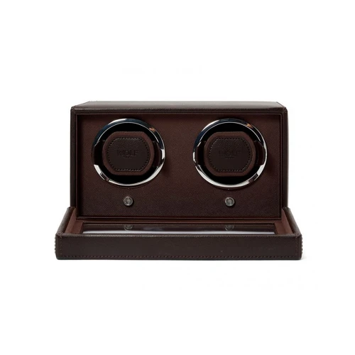 Віндер Wolf Cub Double Winder with Cover Brown 461206 купити за ціною 43740 грн на сайті - THEWATCH