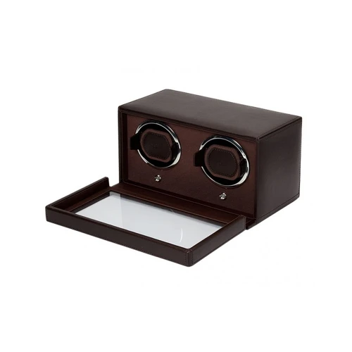 Віндер Wolf Cub Double Winder with Cover Brown 461206 купити за ціною 43740 грн на сайті - THEWATCH