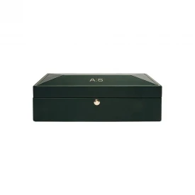 Шкатулка Wolf Analog Shift 10pc Watch Box Green 708041 купити за ціною 29940 грн на сайті - THEWATCH