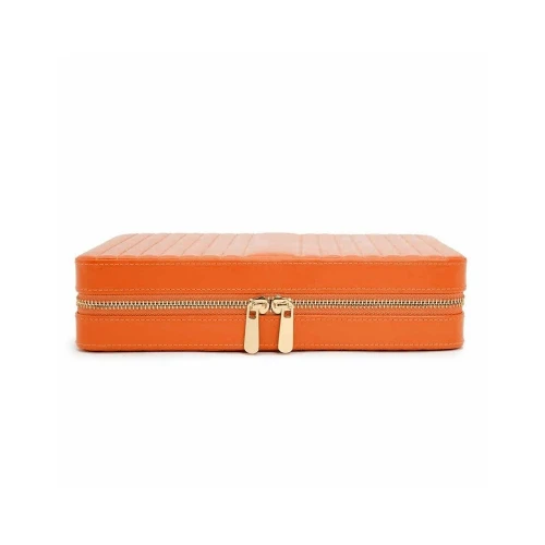 Кейс Wolf Maria Large Zip Jewelry Case Tangerine 766139 купити за ціною 17700 грн на сайті - THEWATCH
