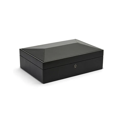Шкатулка Wolf British Racing 10 PC Watch Box Black 792702 купити за ціною 29700 грн на сайті - THEWATCH