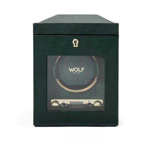Віндер Wolf British Racing Single Watch Winder No Storage Green 793141 купити за ціною 44700 грн на сайті - THEWATCH