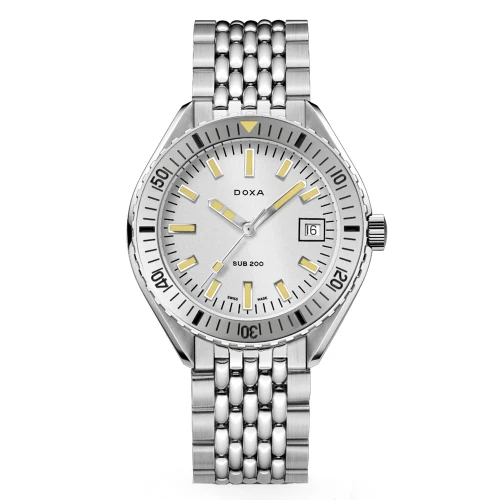 Чоловічий годинник DOXA SUB 200 SEARAMBLER STAINLESS STEEL BEZEL 796.10.021.10 купити за ціною 60000 грн на сайті - THEWATCH