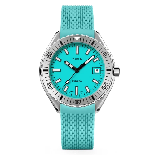 Чоловічий годинник DOXA SUB 200 AQUAMARINE STAINLESS STEEL BEZEL 796.10.241.25 купити за ціною 57800 грн на сайті - THEWATCH