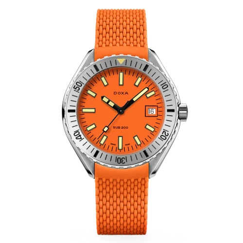 Чоловічий годинник DOXA SUB 200 PROFESSIONAL STAINLESS STEEL BEZEL 796.10.351.21 купити за ціною 57800 грн на сайті - THEWATCH