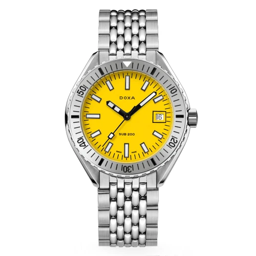 Чоловічий годинник DOXA SUB 200 DIVINGSTAR STAINLESS STEEL BEZEL 796.10.361.10 купити за ціною 60000 грн на сайті - THEWATCH
